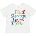 thumbnail image 3 of Inktastic My Stepmom Loves Me Boys or Girls Toddler T-Shirt, 3 of 5