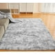 thumbnail image 2 of Alfombra YOBATH Fluffy Shag de 8 x 10 pies para sala de estar y dormitorio, 2 of 8