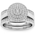 thumbnail image 1 of AKYUSGFL Fashion Rings for Women Synthetic Diamond Studded Zirconia Inlaid Rings Wedding Engagement Rings Jewelry Accessory Gifts, 1 of 5