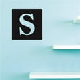 thumbnail image 1 of Custom Decals Alphabet Letter S Wall Art Size: 16 X 16 Inches Color: Multi, 1 of 1