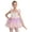Pink, variant on YIZYIF Kids Girls Sequins Ballet Dance Tutu Dress Gymnastics Ballerina Leotard Ruffled Shoulder Performance Costume Pink 6