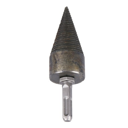 

unbranded Step Drill Bit Wood Chopping Drill Bits Wood Splitting Tool Great Tool Wind Chime Replacement Parts Wood Drill Bit