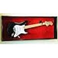 thumbnail image 3 of sfDisplay.com,LLC. Guitar Fender Display Case Cabinet Wall Rack w/UV Protection- Lockable -Cherry, 3 of 4
