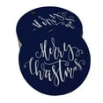 thumbnail image 1 of Inkdotpot Étiquette de Noël en Feuille d'Argent Véritable 100 Pcs, 1 of 6