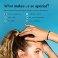 thumbnail image 3 of Gimme Beauty Low Profile Hair Bands - Gentle, No-Snag Elastic Ties for Fine & Thick Locks - Non-Slip Seamless Ponytail Holders - Trendy Hair Accessories - Light Brown, 20 Pack, 3 of 5
