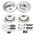 thumbnail image 3 of PowerStop Front and Rear Z26 Street Warrior Carbon-Fiber Ceramic Brake Pad and Drilled and Slotted Rotor Kit Fits: LINCOLN Select Models K4486-26, 3 of 9