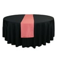 thumbnail image 2 of Polyester Table Runners 14" x 108" - Coral, 2 of 3