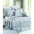 thumbnail image 1 of Serenta 7 Piece Printed Microfiber Melody Bedspread Quilts Set, King, 1 of 4