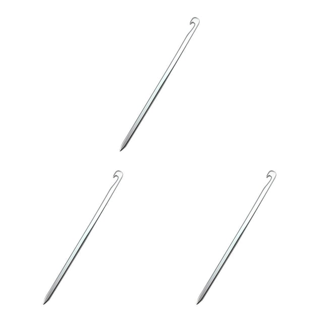 Yuarrent Clavija para tienda de campaña, hebillas de cuerda para clavos, toldo, hamaca, gancho de estaca, equipo para exteriores, senderismo, Type1 NO1