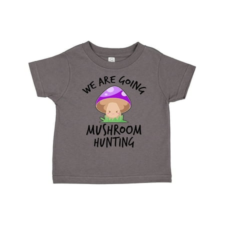 

Inktastic We Are Going Mushroom Hunting Boys or Girls Toddler T-Shirt