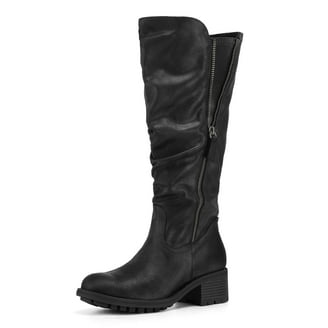 tuffrider ladies plus rider dress boots TuffRider Ladies Plus Rider Dress Boots Black / 7 / Regular Short