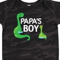 thumbnail image 4 of Inktastic Papa's Boy Grandson Boys Baby Bodysuit, 4 of 5