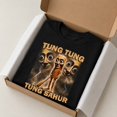 thumbnail image 6 of Tung Tung Sahur Graphic T-Shirt, Unisex Classic Fit Cotton Tee, 6 of 7