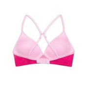 Wonder Nation Girls T-Shirt Seamless Molded Cup Bra, 2 Pack