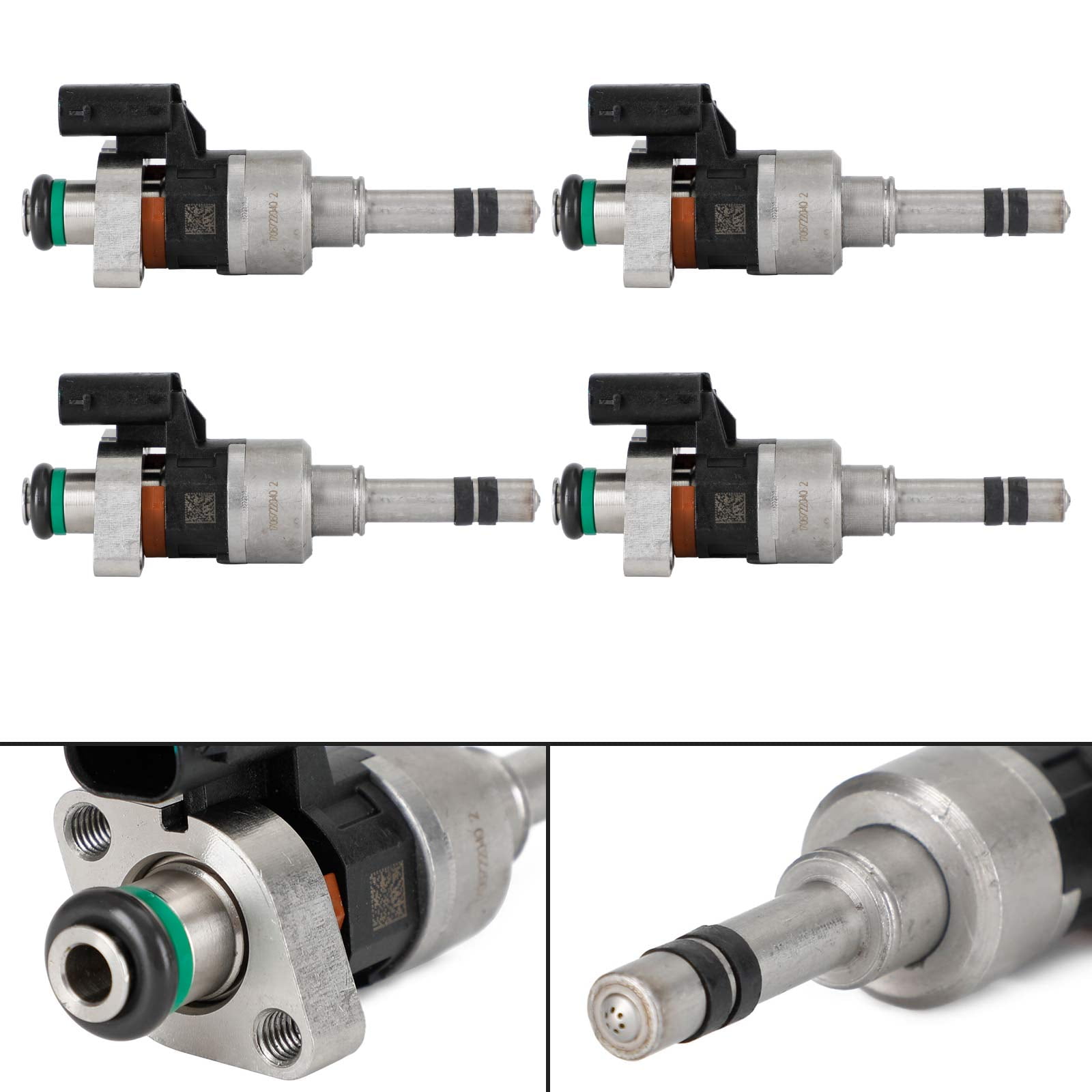 4PCS Fuel Injectors 55577403 Fit for GMC 16-19 Fit for Chevry Cruze Malibu 1.4L 1.5L L4