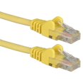 thumbnail image 1 of QVS CC715-07YW 7 ft. CAT6 Gigabit Flexible Molded Yellow Patch Cord, 1 of 1
