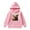 Pink, variant on WOYY Toddler Girls Sweatshirt Cattle Print Hooded Sweatshirt Casual Sports Pullover Hoody