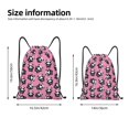 thumbnail image 4 of Kdxio Cute Panda Print Drawstring Backpack Bag,Waterproof Draw String Back Sack, Gym Drawstring Bags Swim Bag For Unisex, 4 of 9
