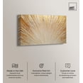 thumbnail image 3 of Art Remedy Elegant Glam Art Canvas, 45" x 30", Gallery Wrapped, Auric Burst I, 3 of 7
