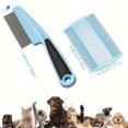 thumbnail image 2 of Flea Comb, 2 Pack For Cats And Dogs Flea Comb Fine Tooth Lice Comb Metal Head Comb Tear Stain Removal Comb Pet Grooming Comb For Dogs Cats Small Pets, 2 of 5