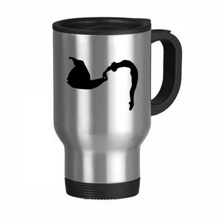 

Dancer Art Jumping Sports Travel Mug Flip Lid Stainless Steel Cup Car Tumbler Thermos