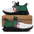 thumbnail image 1 of Zapatos planos informales con diseño de la bandera de Argelia para mujer, zapatillas de deporte a la moda con cordones, zapatos para caminar, calzado de playa para mujer, 1 of 6