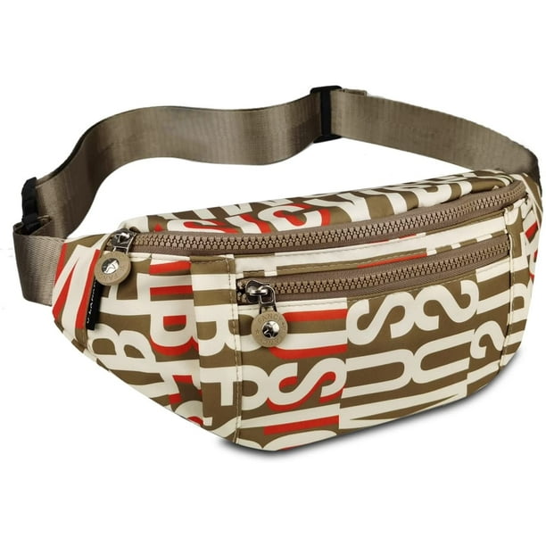 Fanny Pack for Women Men Waist Pack Crossbody Belt Bags for Teen