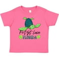 thumbnail image 3 of Inktastic Port St. Lucie, Florida Happy Sea Turtle Boys or Girls Baby T-Shirt, 3 of 5