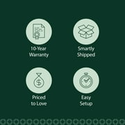 Slumber 1 by Zinus 6 Comfort Plus Innerspring Mattress, Full