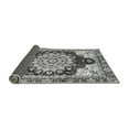 thumbnail image 2 of Ahgly Company Indoor Square Geometric Gray Traditional Area Rugs, 7' Square, 2 of 4