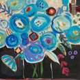 thumbnail image 2 of Zaman, Farida 20x20 Black Ornate Wood Framed with Double Matting Museum Art Print Titled - Picasso Vibe, 2 of 4