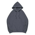 thumbnail image 7 of Uqiangy Crewneck Sweatshirts Women Womens Zip Up Hoodies Pullover Sweatshirts for Women Hoodies for Women Women's Sweatshirts Tunic Sweatshirts for Women Fleece Pullover Women Gray L, 7 of 7