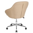 thumbnail image 3 of Flash Furniture Marseille Home and Office Upholstered Mid-Back Chair in Beige Fabric, 3 of 5