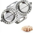 thumbnail image 2 of Stainless Steel Ravioli Double Dumpling Press Dumpling Wrappers Dough Pastrys Making For Kitchen, 2 of 9