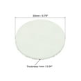 thumbnail image 2 of Uxcell 20mm PS Foam Resistant Tamper Pressure Sensitive Seal White 500 Pack, 2 of 5