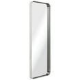 thumbnail image 3 of Empire Art Direct Ultra Polished Silver Stainless Steel Frame Rectangle Wall Mirror, 18" x 48" x 2", Ready to Hang, 3 of 16