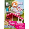 thumbnail image 6 of Barbie Estate indoor Furniture Dog House and Accessories Set with Puppy for Kids Ages 3 and Up, 6 of 6