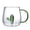 Cactus, variant on Novelty Glass Mug with Handle Cartoon 3D Animal Cup Coffee Milk Tea Breakfast Cute Cups Nice Gifts (Rose,400ml)
