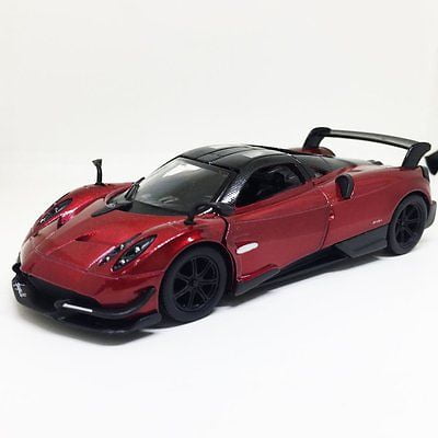 Kinsmart 5' Pagani Huayra BC Diecast Model Toy Sports Super Car 1:38- Red