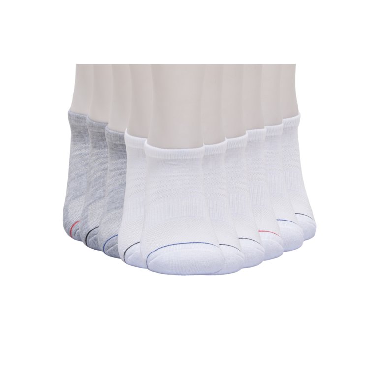 Athletic Works Boys No-Show Stripe Socks 10-Pack photo 4