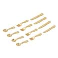 thumbnail image 3 of 5 Packs Miniature Knives Forks Spoons, 2 Colors, 1/12 Miniature Serving Tool Dinner Set For Dollhouse Kitchen Supplies, 3 of 8