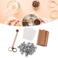 thumbnail image 1 of Wood Candle Wicks Set, Decorative 106Pcs Wooden Candle Making Wicks Easy To Use  For Home, 1 of 8