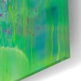 thumbnail image 3 of Epic Art 'Green Forest Calling' by Gill Bustamante, Acrylic Glass Wall Art, 12"x12", 3 of 8
