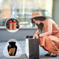 thumbnail image 5 of JAGASY Lion Urn for Ashes for Women, Black Small Urns for Human Ashes Keepsake, Yellow Lion Decorative Urns for Brother, Memorial Cremation Urn for Sister, (3 Inch), 5 of 7
