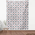 thumbnail image 3 of Ambesonne Vintage Airplane Fabric by the Yard Upholstery, Retro Craft, 1 Yard, Pale Blue Red Grey, 3 of 4