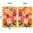 thumbnail image 5 of FORMRS Acrylic Clipboard with Low Profile Clip Standard A4 Letter Size, 12.5" x 9", Abstract Floral, 5 of 8