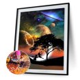 thumbnail image 1 of Cuadros Decorativos 5D bricolaje taladro cuadrado completo diamante pintura noche romántica hogar decoración artesanal Tmvgtek embutido en tela, 1 of 9
