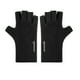 thumbnail image 2 of Guantes de terciopelo de medio dedo para mujer | Guantes de invierno cálidos para exteriores con pantalla táctil | Tejido suave y desliso que protege del frío | Elegantes guantes rosas, grises y, 2 of 6