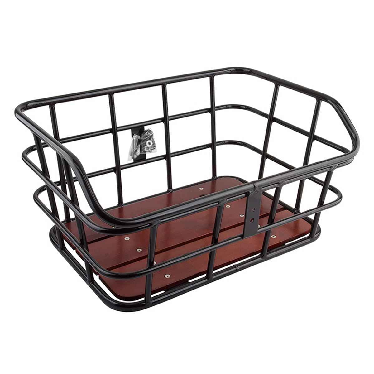 Sun Bicycles Basket Trike Replacement Baja Alloy Black with Wood Base