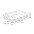 thumbnail image 2 of ETHZZLE Stainless Steel Air Fryer Rack for Even Cooking and Healthier Fried Dishes Silver Size 5pcs, 2 of 6